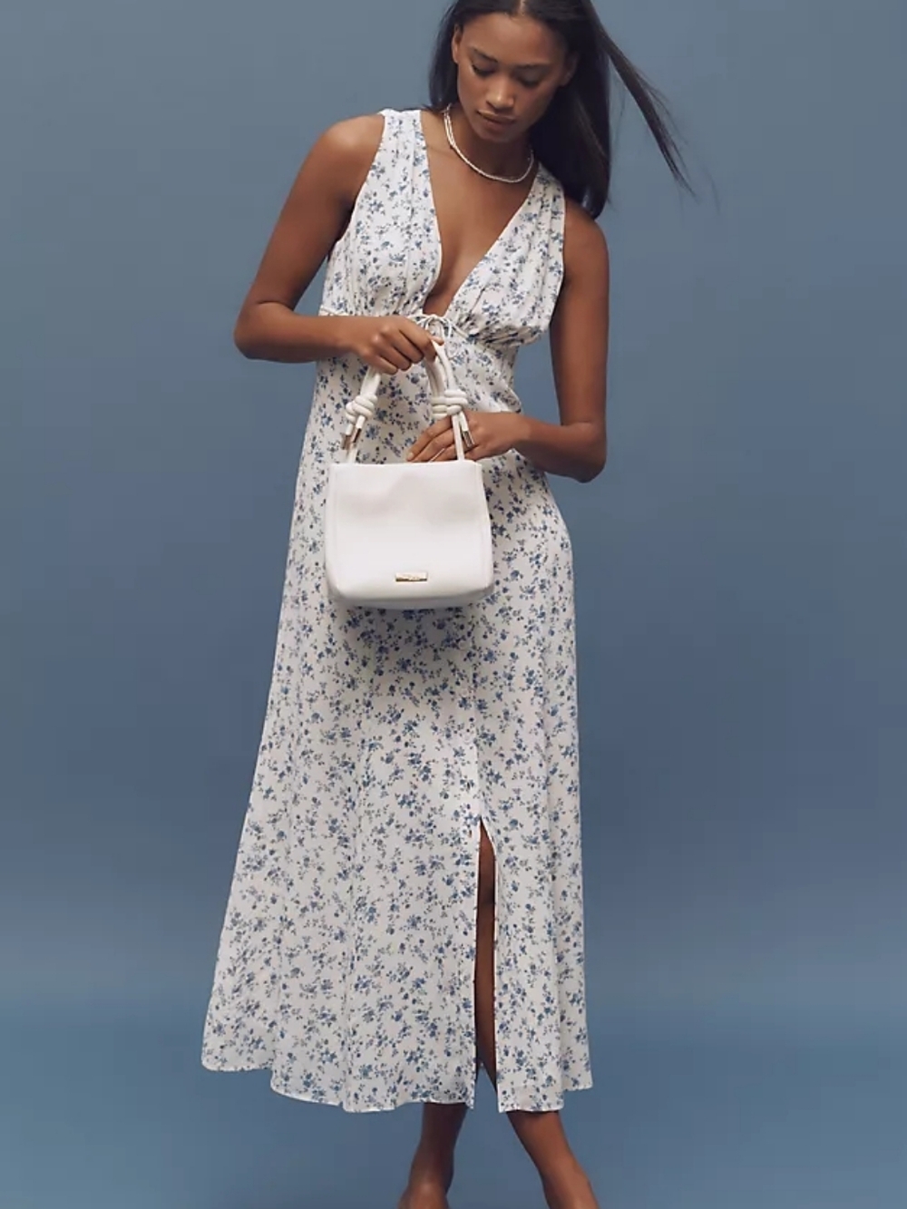 NWT Reformation Ceara Gracie Midi Dress